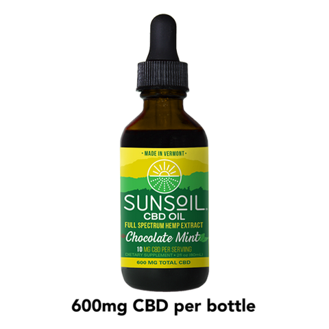 CDB Sunoil Chocolate Mint 600mg